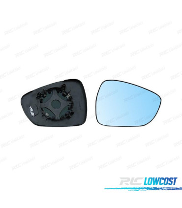 GLACE RÉTROVISEUR BASE DROITE CITROEN C5 08- CONVEXE