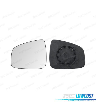 GLACE RÉTROVISEUR BASE GAUCHE DACIA DUSTER 13-17 CONVEXE