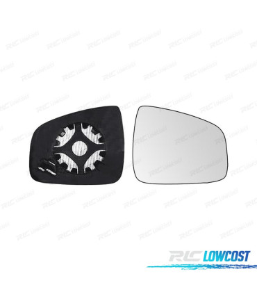 GLACE RÉTROVISEUR BASE DROITE DACIA DUSTER 13-17 CONVEXE THERMIQUE