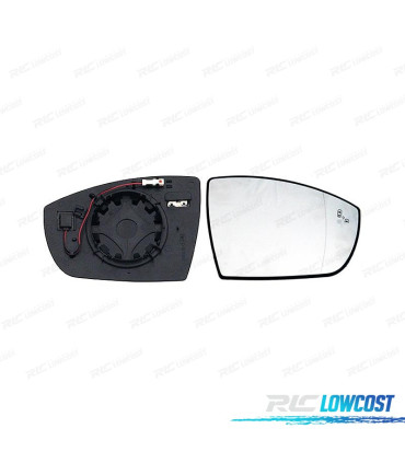 GLACE RÉTROVISEUR BASE DROITE FORD KUGA 13-20 CAPTEUR D'ANGLE MORT