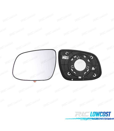 GLACE RÉTROVISEUR BASE GAUCHE KIA CEED 10-12 THERMIQUE