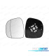 GLACE RÉTROVISEUR BASE GAUCHE MERCEDES VITO W639 03-11 ASPHÉRIQUE