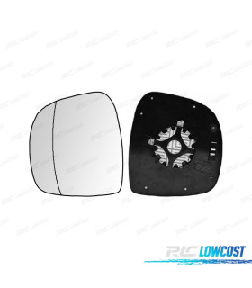 GLACE RÉTROVISEUR BASE GAUCHE MERCEDES VITO W639 03-11 ASPHÉRIQUE
