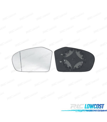 GLACE RÉTROVISEUR BASE GAUCHE MERCEDES CLASSE A W169 04-09