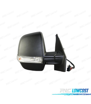 RÉTROVISEUR COMPLET DROIT FIAT DOBLO 10- POINT AVEUGLE 8 BROCHES