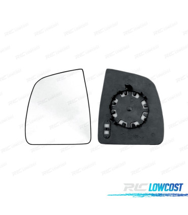 GLACE RÉTROVISEUR BASE GAUCHE FIAT DOBLO 10- CONVEXE