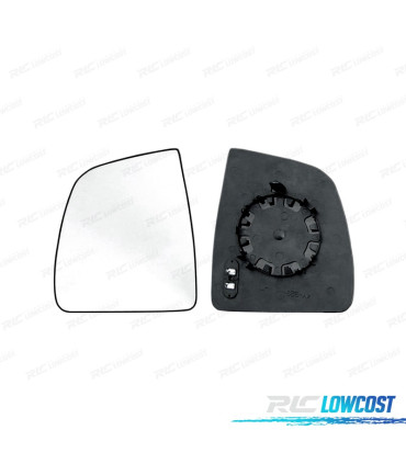 GLACE RÉTROVISEUR BASE GAUCHE FIAT DOBLO 10- CONVEXE THERMIQUE
