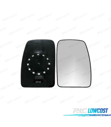 GLACE RÉTROVISEUR BASE DROITE NISSAN INTERSTAR 03-10 THERMIQUE