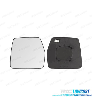 GLACE RÉTROVISEUR BASE GAUCHE CITROEN JUMPY 96-06 ÉLECTRIQUE THERMIQUE