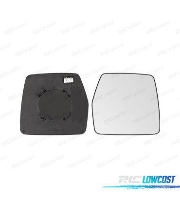 GLACE RÉTROVISEUR BASE DROITE CITROËN JUMPY 96-06 ÉLECTRIQUE THERMIQUE