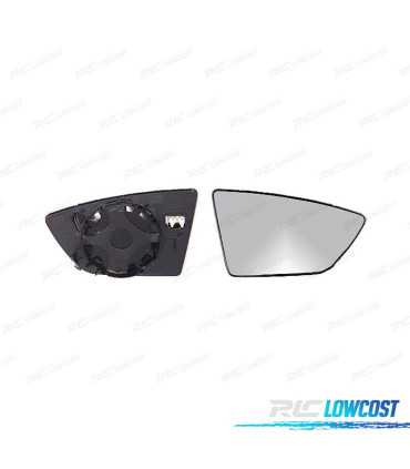 GLACE RÉTROVISEUR BASE DROITE SEAT LEON 13-17 THERMIQUE
