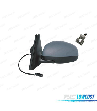RÉTROVISEUR COMPLET GAUCHE SKODA FABIA 07-14 THERMIQUE