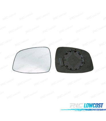 GLACE RÉTROVISEUR BASE GAUCHE SUZUKI SWIFT 3/5P 05-17 CONVEXE