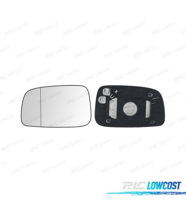 GLACE RÉTROVISEUR BASE GAUCHE TOYOTA COROLLA 04-07 ASPHÉRIQUE THERMIQUE