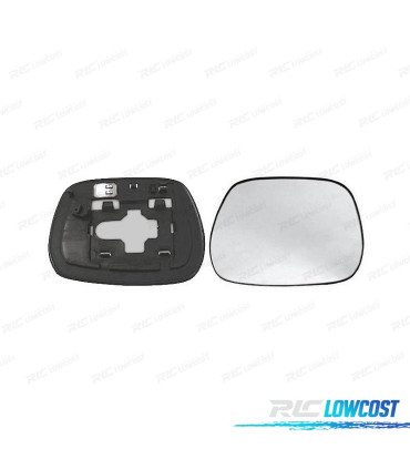 GLACE RÉTROVISEUR BASE DROITE TOYOTA RAV4 00-05 THERMIQUE