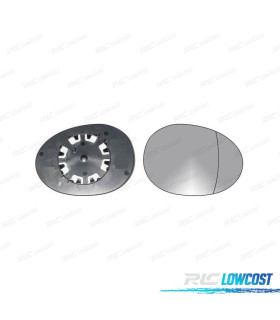 GLACE RÉTROVISEUR BASE DROITE CITROEN C1 05-13 CONVEXE