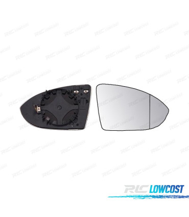 GLACE RÉTROVISEUR BASE DROITE VOLKSWAGEN VW GOLF VII 12-17 THERMIQUE