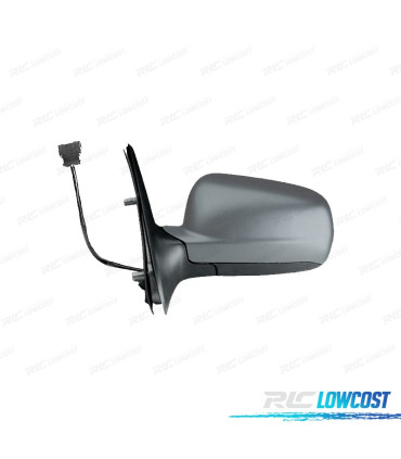 RÉTROVISEUR COMPLET GAUCHE VOLKSWAGEN VW POLO 00-02 ÉLECTRIQUE