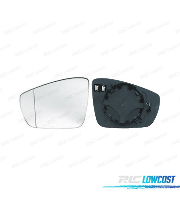 GLACE RÉTROVISEUR BASE GAUCHE VOLKSWAGEN VW POLO 09-17 THERMIQUE