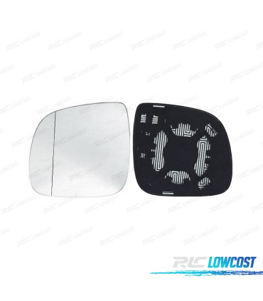 GLACE RÉTROVISEUR BASE GAUCHE VOLKSWAGEN VW TOUAREG 07-10