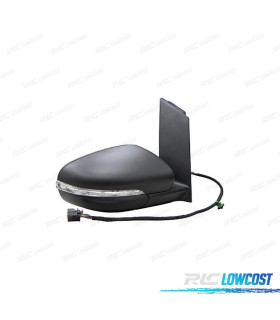 RÉTROVISEUR COMPLET DROIT VOLKSWAGEN VW TOURAN 10-15 ÉLECTRIQUE