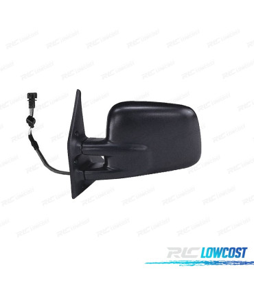 RÉTROVISEUR COMPLET GAUCHE VOLKSWAGEN VW TRANSPORTER T4 90-03 ÉLECTRIQUE