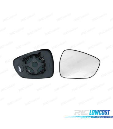 GLACE RÉTROVISEUR BASE DROITE CITROEN C3 10-16 CONVEXE