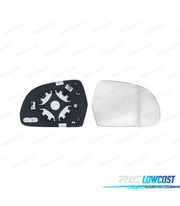 GLACE RÉTROVISEUR BASE DROIT AUDI A8 08-10