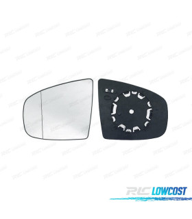 GLACE RÉTROVISEUR BASE GAUCHE BMWX6 E71 E72 08-