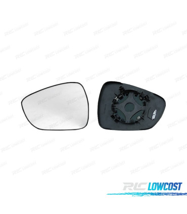 GLACE RÉTROVISEUR BASE GAUCHE CITROEN C5 08- THERMIQUE