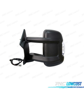 RÉTROVISEUR COMPLET GAUCHE FIAT DUCATO 06-11 ÉLECTRIQUE BLANC