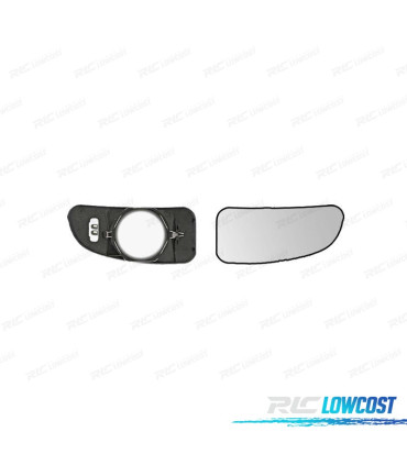 GLACE RÉTROVISEUR BASE DROITE FIAT DUCATO 02-06 THERMIQUE INFÉRIEUR