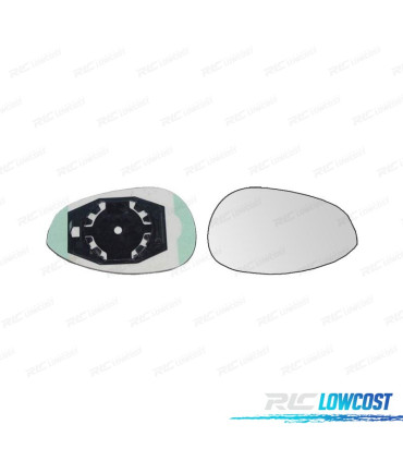 GLACE RÉTROVISEUR BASE DROITE FIAT GRANDE PUNTO 05- CONVEXE