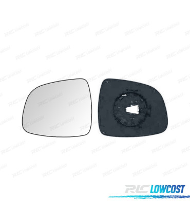 GLACE RÉTROVISEUR BASE GAUCHE FIAT SEDICI 06-12 CONVEXE