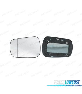 GLACE RÉTROVISEUR BASE GAUCHE FORD FIESTA 02-05 ASPHÉRIQUE
