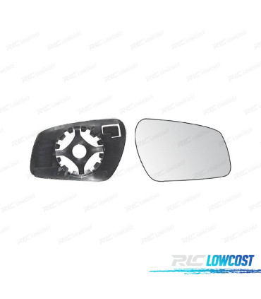 GLACE RÉTROVISEUR BASE DROITE FORD FIESTA 05-08 CONVEXE