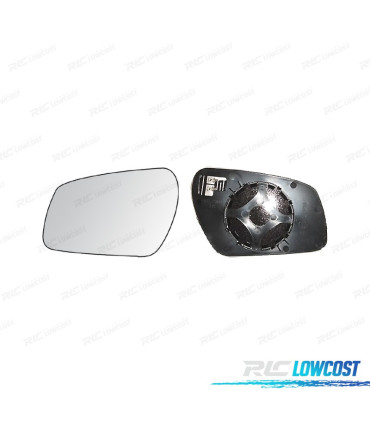 GLACE RÉTROVISEUR BASE GAUCHE FORD FIESTA 05-08 CONVEXE THERMIQUE