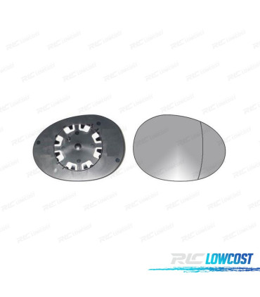 GLACE RÉTROVISEUR BASE DROITE TOYOTA AYGO 05-14