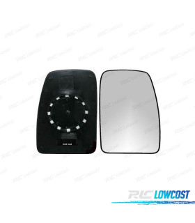 GLACE RÉTROVISEUR BASE DROITE RENAULT MASTER 03-10 THERMIQUE