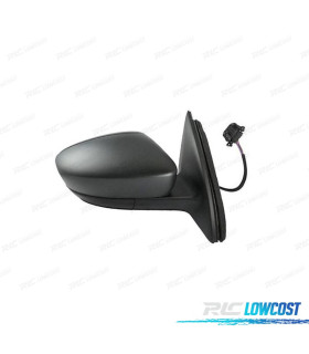 RÉTROVISEUR COMPLET DROIT SKODA RAPID 12- ÉLECTRIQUE