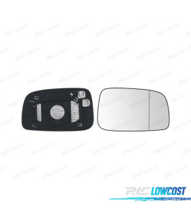 GLACE RÉTROVISEUR BASE DROITE TOYOTA AVENSIS 03-09 CONVEXE THERMIQUE