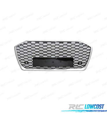 CALANDRE AUDI A6 19-24 LOOK RS6 CHROMÉE