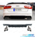 DIFUSEUR AUDI A7 19-23 LOOK S7 NOIR BRILLANT