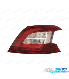 FEUX ARRIÈRE LED DROIT POUR PEUGEOT 308 II 13-17 BLANC ROUGE