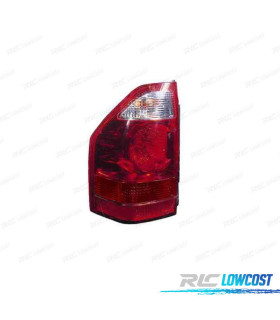 FEUX ARRIÈRE GAUCHE POUR MITSUBISHI MONTERO PAJERO 03-06 BLANC ROUGE
