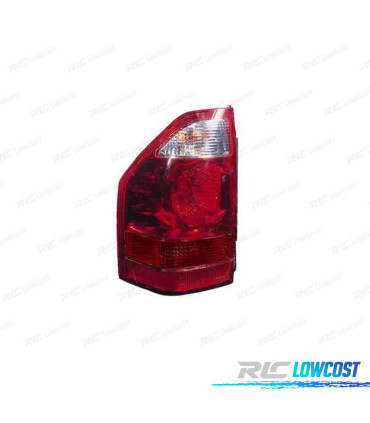 FEUX ARRIÈRE GAUCHE POUR MITSUBISHI MONTERO PAJERO 03-06 BLANC ROUGE