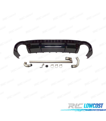 DIFUSEUR AUDI A3 21- LOOK RS3 + LIGNE D'ÉCHAPPEMENT