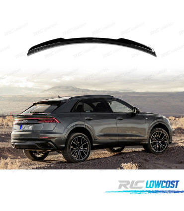 AILERON SPOILER AUDI Q8 18- NOIR BRILLANT