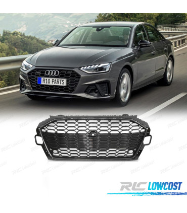 GRILLE AUDI A4 B9 19- LOOK S LINE NOIR BRILLANT