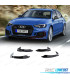 MOULURES AVANT AUDI A4 17-20 LOOK RS4 NOIR BRILLANT